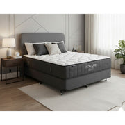 Sleepmax Posture Elite Firm Mattress + NZ made Eco Bed Base - Side View | Furniture World NZ