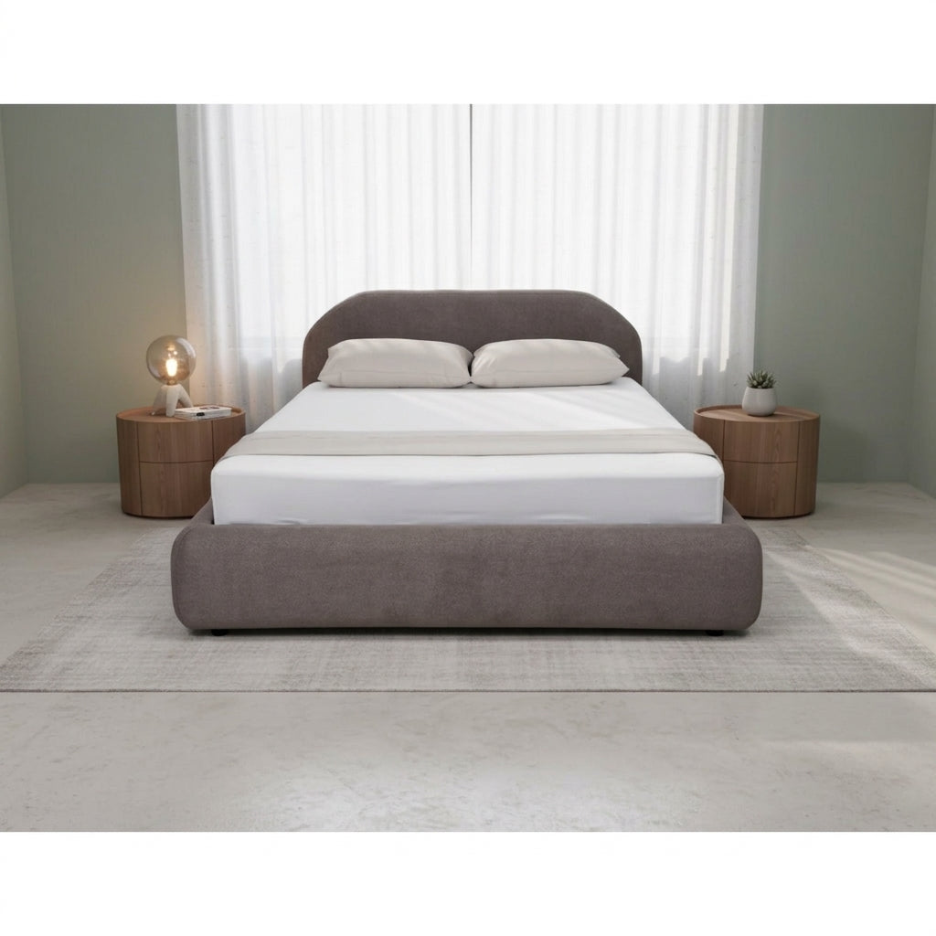 NZ Made Eclipse Bed Frame + SleepTime Pocket Pillowtop Mattress - Detail View | Furniture World NZ