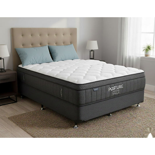 Sleepmax Posture Elite Plush Mattress + NZ Made Eco Bed Base - alternate view
