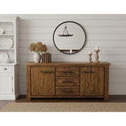 Oakwood Buffet - Side View | Furniture World NZ