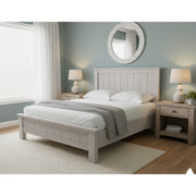 Tokyo Bed Frame + SleepTime Pocket Pillowtop Mattress - Side View | Furniture World NZ
