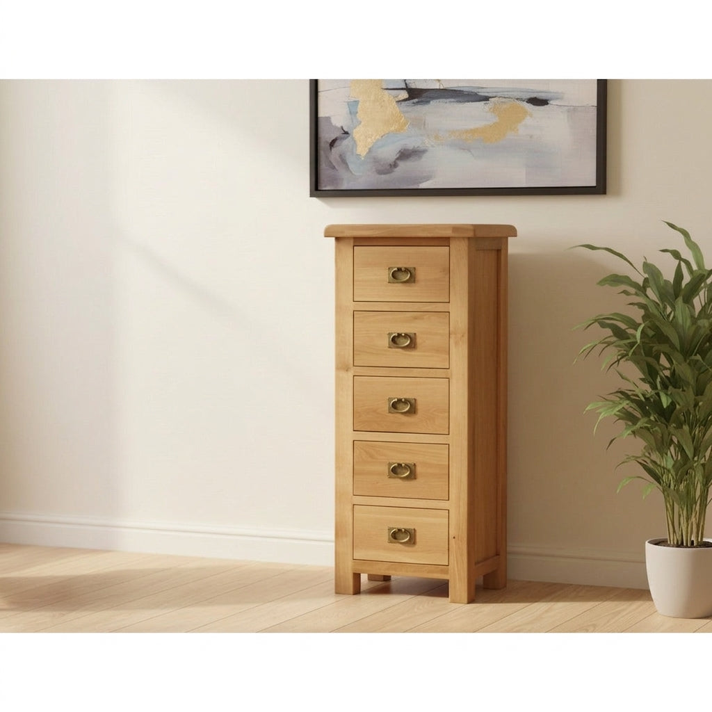 Richard 5 Drw Slimboy - Side View | Furniture World NZ