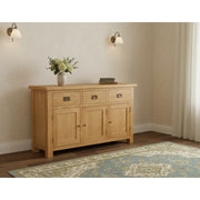 Richard Buffet-3 Drw 3 Doors - Side View | Furniture World NZ