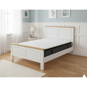 Urbannest Bed Frame + SleepTime Pocket Pillowtop Mattress - Side View | Furniture World NZ
