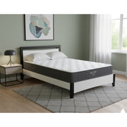 Maverick Bed Frame (Black/White) +  SleepTime X-Firm Mattress Queen - Image 4 | Furniture World NZ