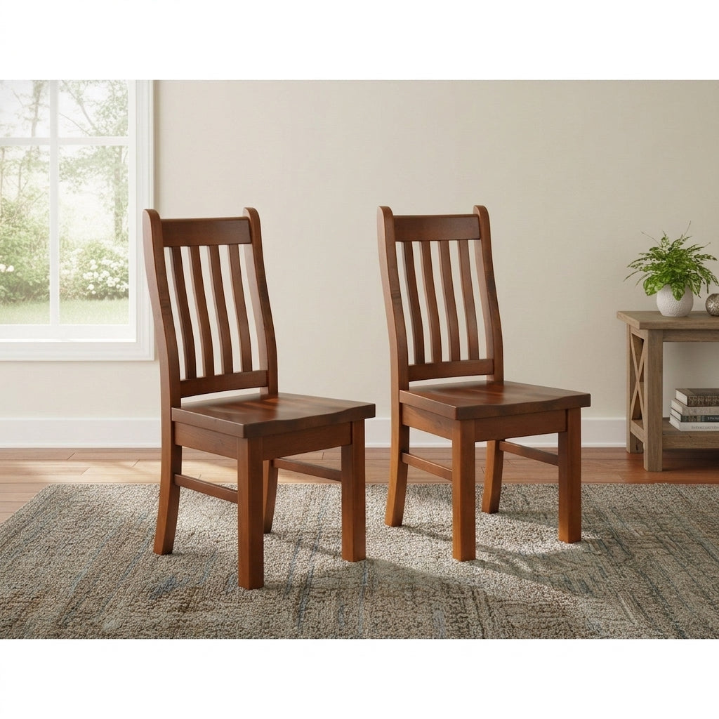Edison Dining Chairs Set of 2 - Side View | Furniture World NZ