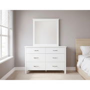 Medallion 6 Drw Dresser / Mirror - Side View | Furniture World NZ