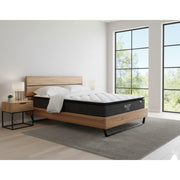 GrainCraft Bed Frame + SleepTime Medium Mattress Queen - Side View | Furniture World NZ