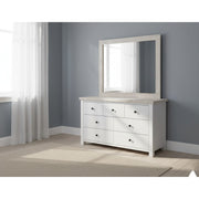 Lincoln 7Drw Dresser / Mirror - Side View | Furniture World NZ