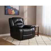 Heaven Recliner Chair Black - Side View | Furniture World NZ