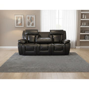 Luxe 3RR Recliner Dark Brown - Side View | Furniture World NZ