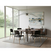 Ebony Dining Chairs Set of 6 Black | Furniture World Auckland