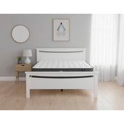 Medallion Bed Frame (White) +Sleeptime Pocket  Pillow Top Mattress | Furniture World Auckland