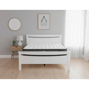 Medallion Bed Frame (White) +Sleeptime Pocket  Pillow Top Mattress | Furniture World Auckland