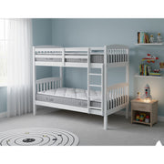 Unity Bunk (S+S)White (with Mattress) | Furniture World Auckland