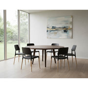 Ebony Dining Chairs Set of 6 Black | Furniture World Auckland