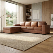 NZ Made Evoque 4 Seater with Chaise Corner Sofa | Furniture World NZ
