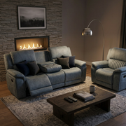 Grandeur Fabric Recliner Suite - Image 8 | Furniture World NZ