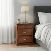 Edison 3 Drw Bedside | Furniture World NZ