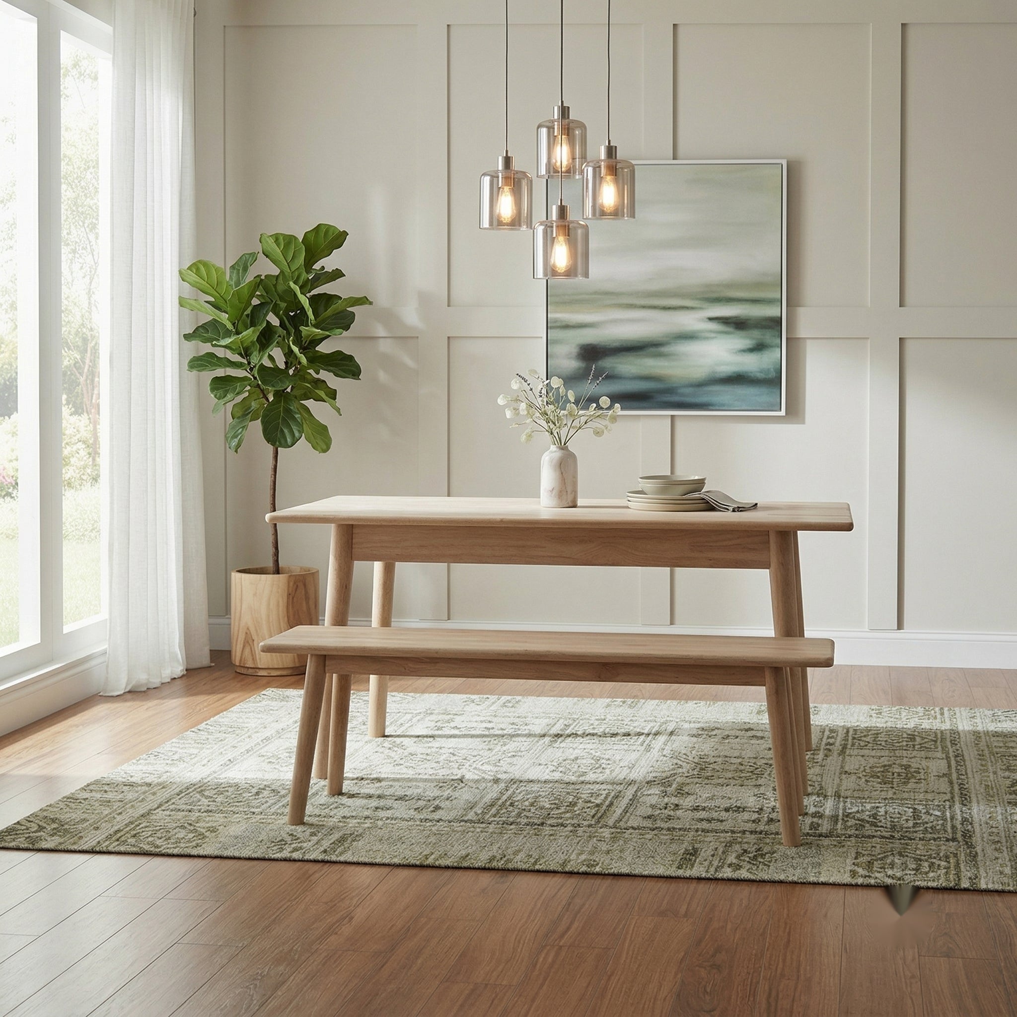 Denver  Wooden Bench | Furniture World NZ