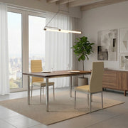 Lisa Dining Chairs Set of 2 White | Furniture World NZ
