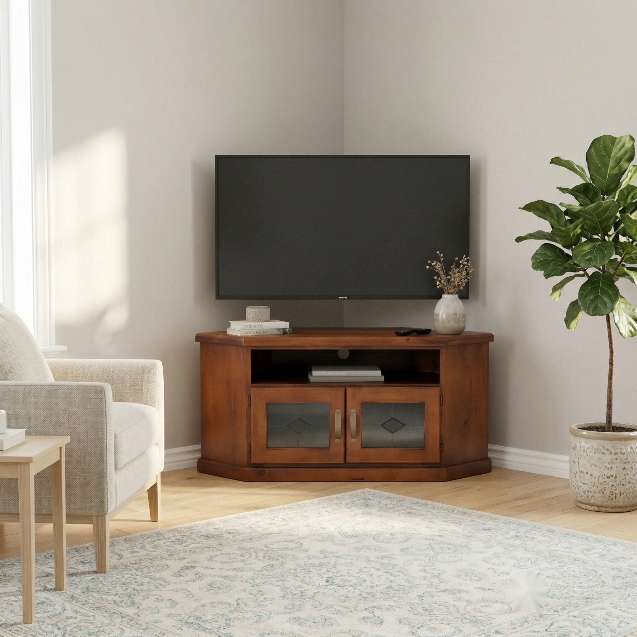 Edison Corner Tv Unit | Furniture World NZ