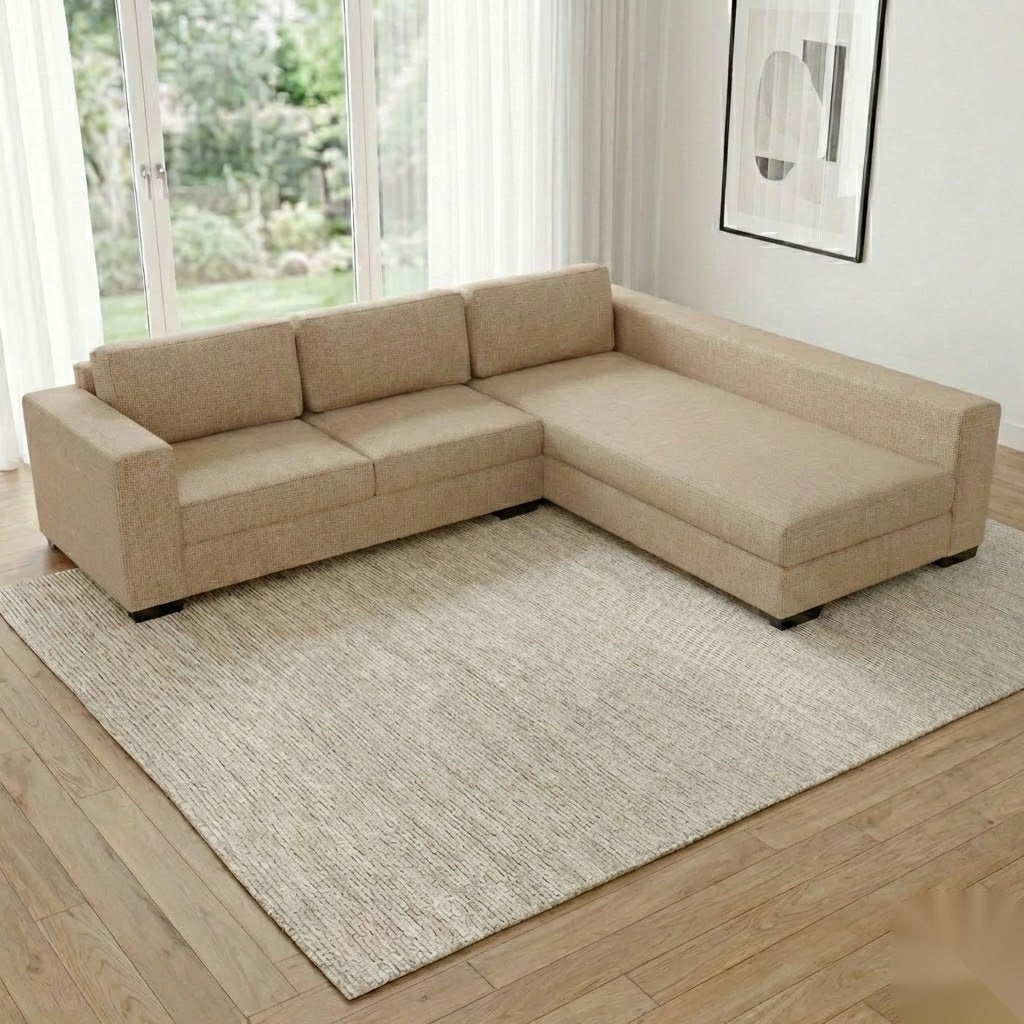 NZ Made Trendi Long-Arm with Chaise Corner Sofa | Furniture World Auckland