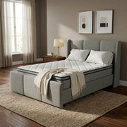 NZ Made Cascade Bed Frame + Bliss Max Medium Mattress | Furniture World NZ