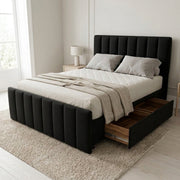 NZ Made Wave Plus Bed Frame With Drawers + Venus Medium Mattress — Bed Bundle | Furniture World NZ