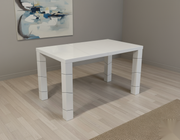 Lisa 1.5M Dining Table White | Furniture World Auckland