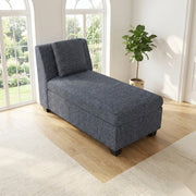 NZ Made Vellora Chaise - Side View | Furniture World NZ