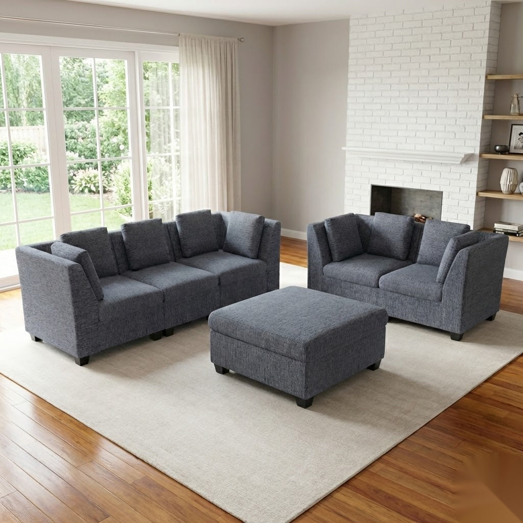 NZ Made Vellora Lounge Suites - Side View | Furniture World NZ