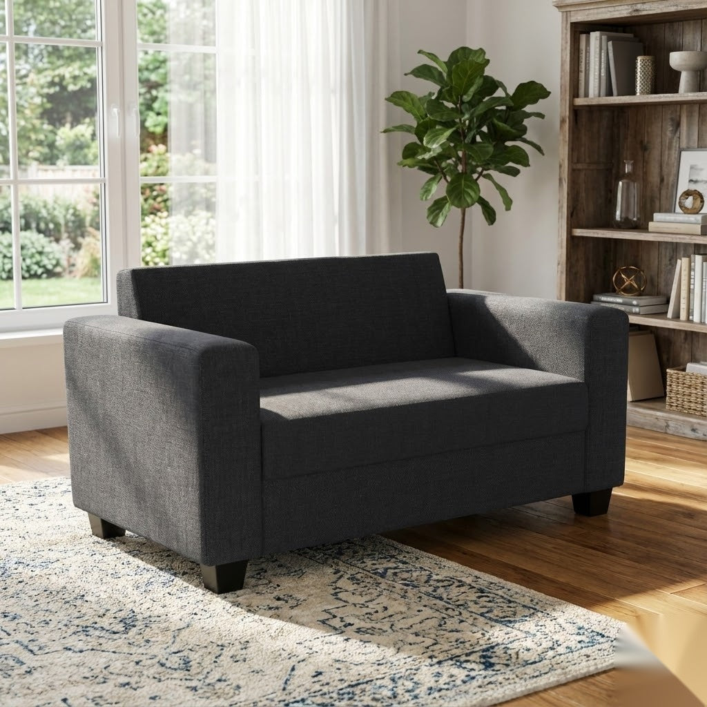NZ Made Eco 2 Seater Sofa - Side View | Furniture World NZ
