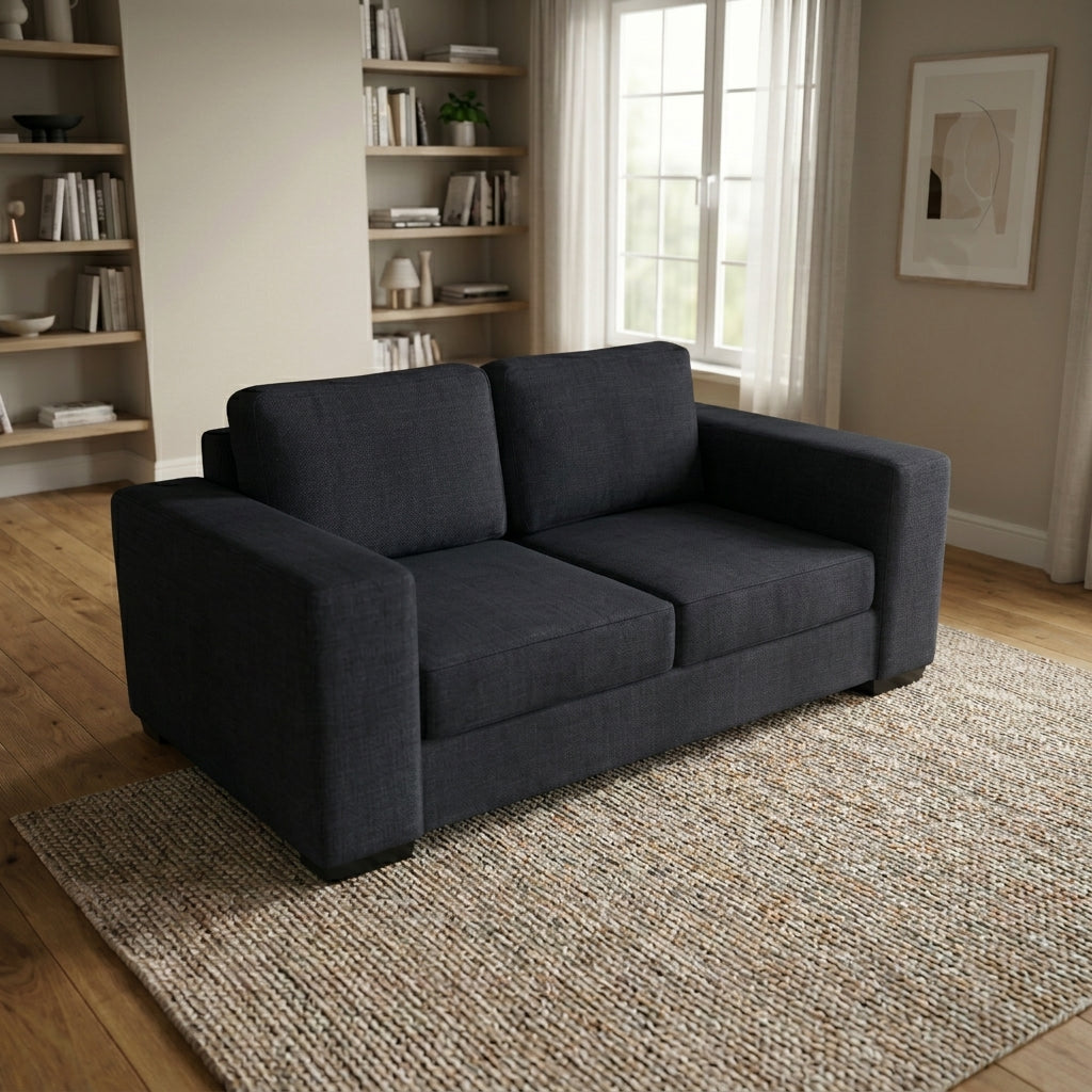 NZ Made Trendi 2 Seater Sofa - Side View | Furniture World NZ