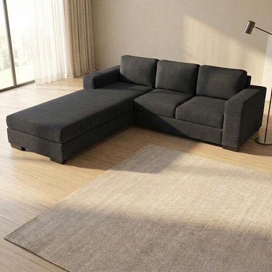 NZ Made Trendi 3 Seater with Chaise Corner Sofa - alternate view