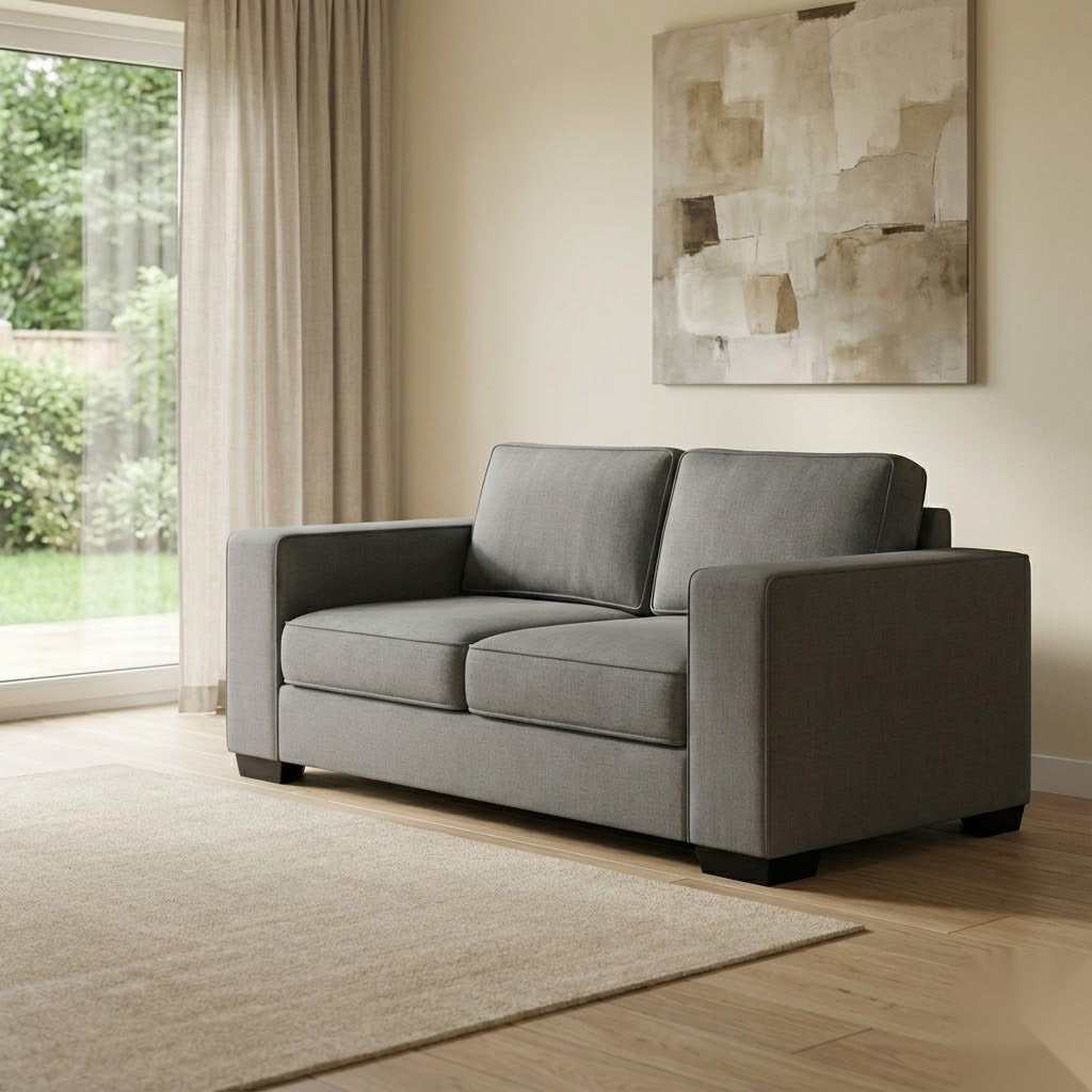 Kiwi Comfort NZ Made 2 Seater Sofa - Side View | Furniture World NZ