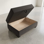 NZ Made Jumbo Ottoman - Side View | Furniture World NZ