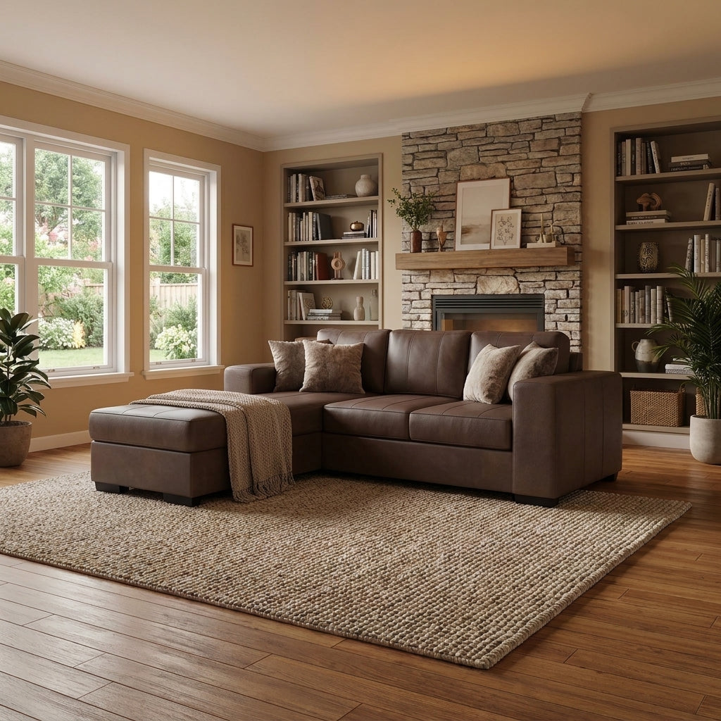 NZ Made Evoque 3 Seater with Chaise Corner Sofa - Image 12 | Furniture World NZ