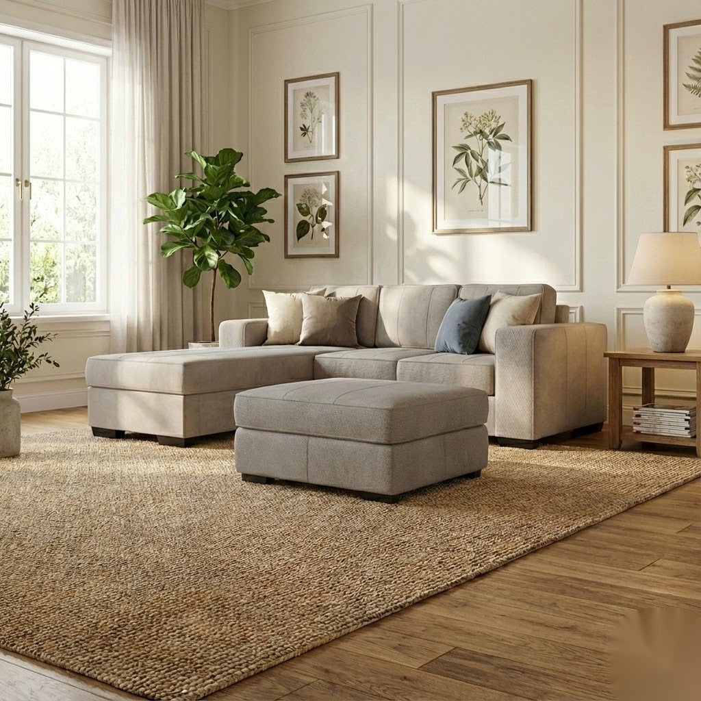 NZ Made Evoque 3 Seater with Chaise Corner Sofa - Image 17 | Furniture World NZ