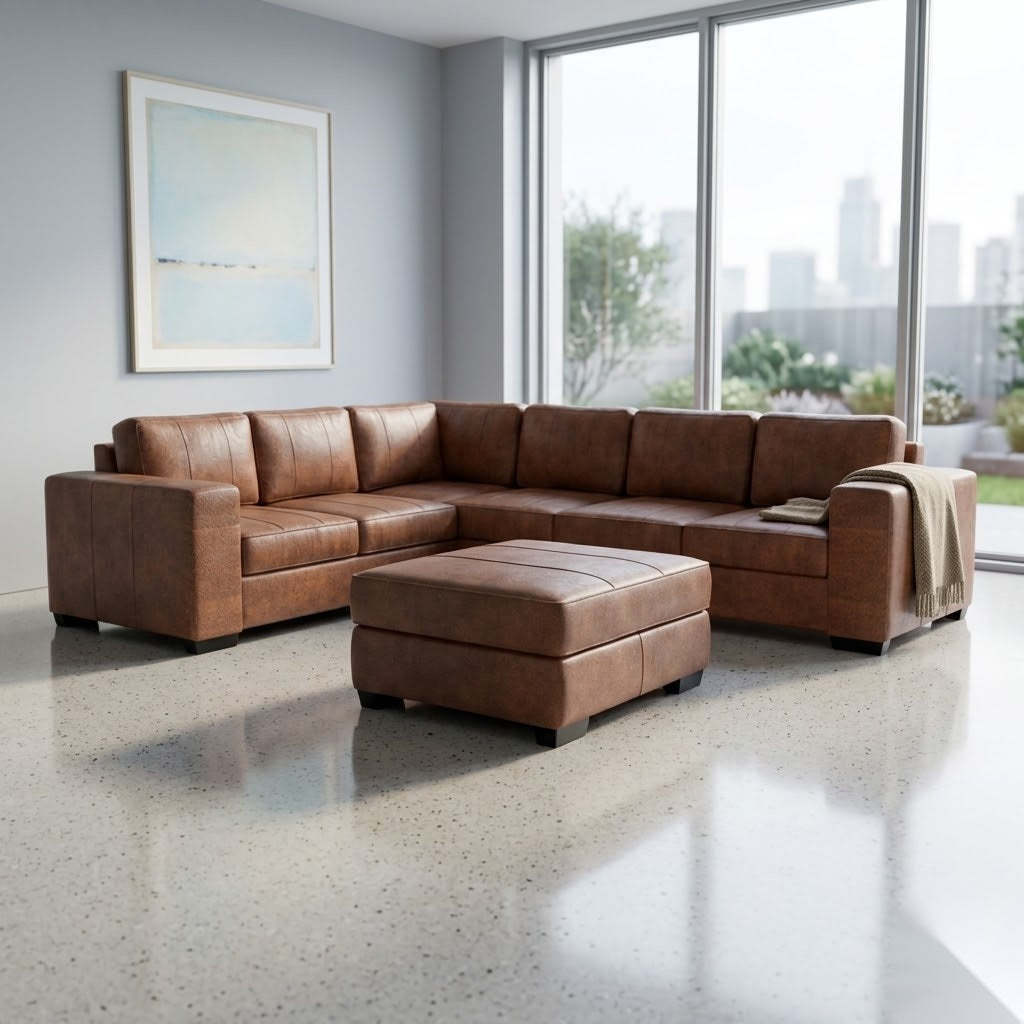 NZ Made Evoque 6 Seater Corner Sofa - Image 15 | Furniture World NZ