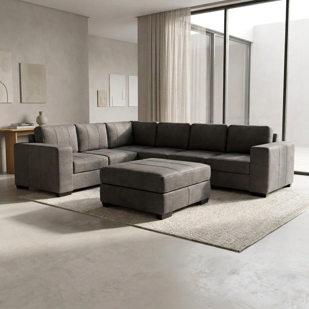 NZ Made Evoque 6 Seater Corner Sofa - Image 24 | Furniture World NZ