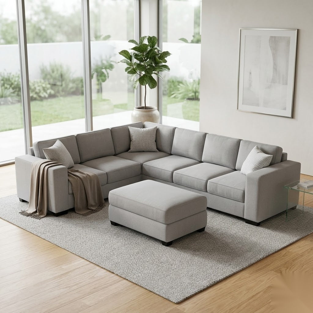 Kiwi Comfort NZ Made 6-Seater Corner Sofa - Image 24 | Furniture World NZ