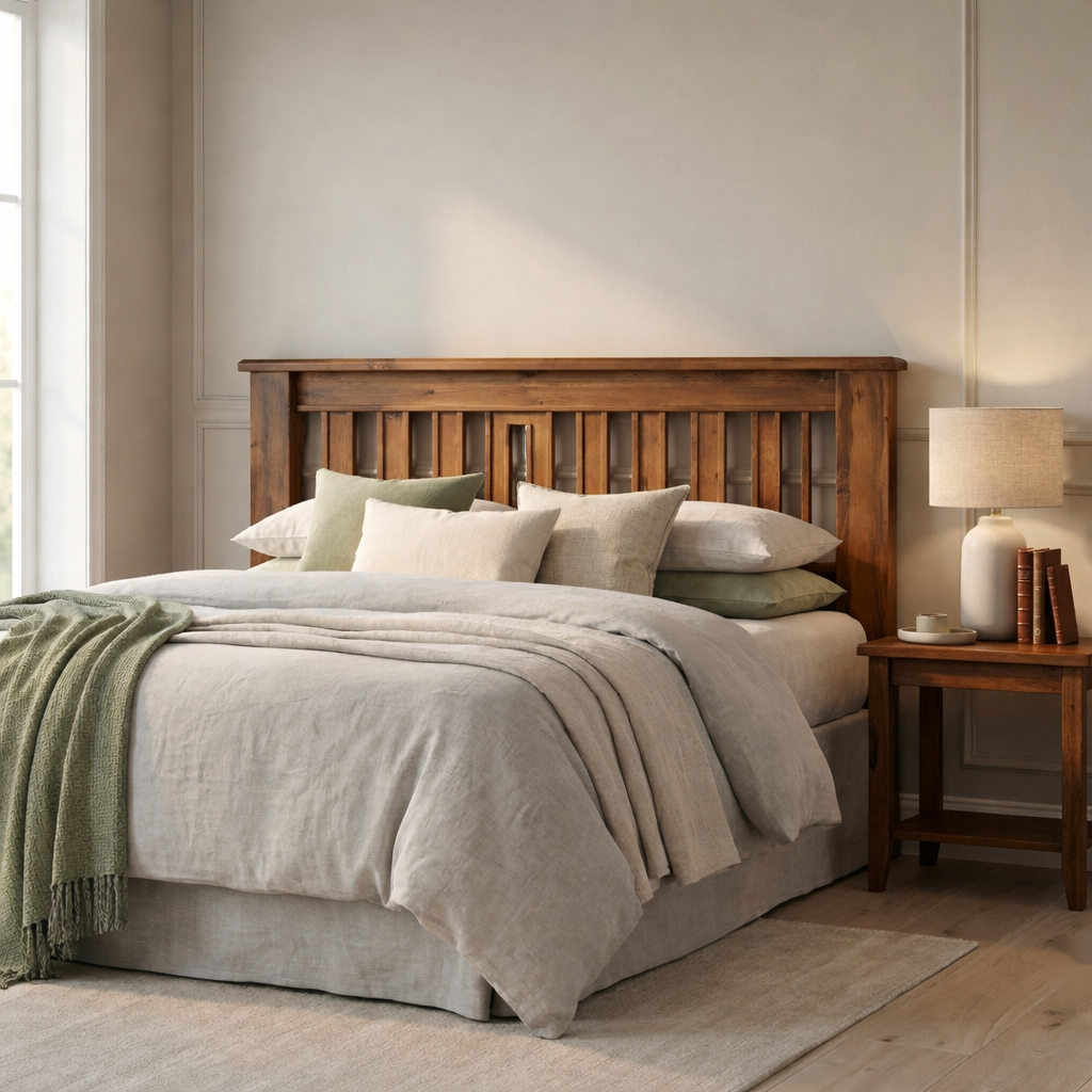 Edison Queen Headboard - Side View | Furniture World NZ