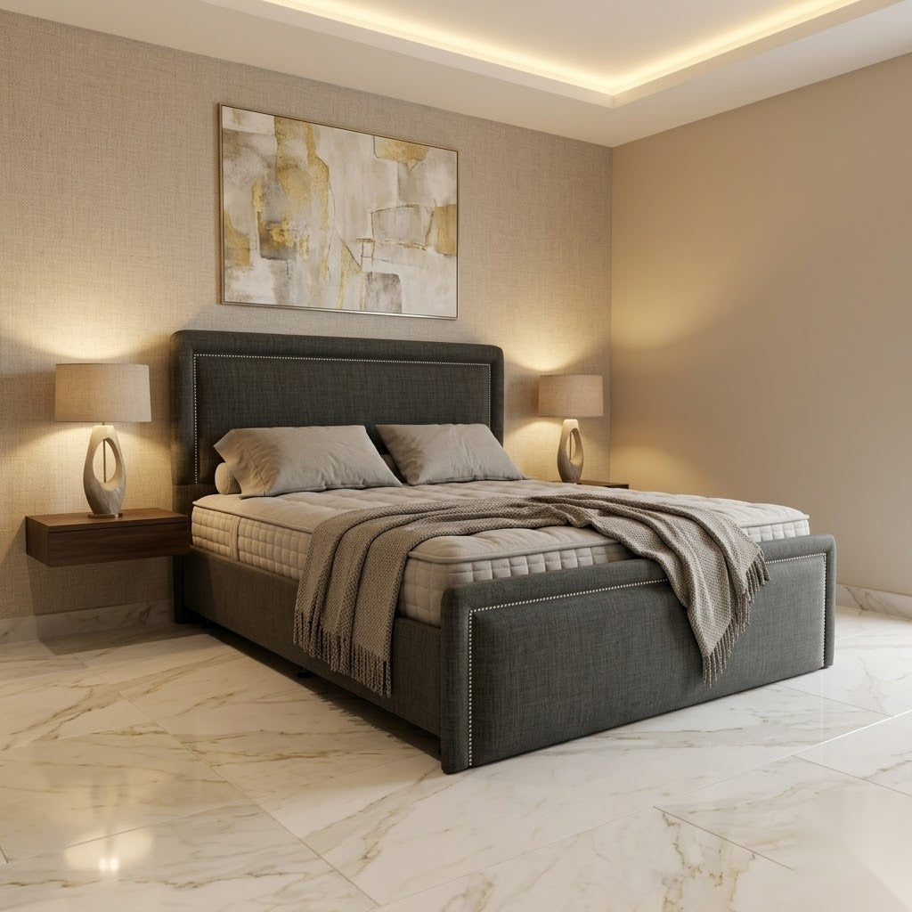 NZ Made Imperial Bed Frame - Detail View | Furniture World NZ