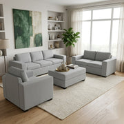 NZ Made Jumbo Sofa Lounge Suite - Image 27