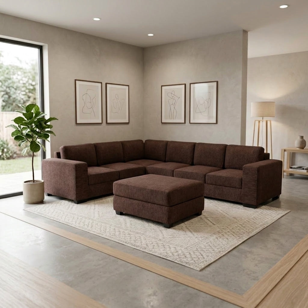 NZ Made CloudNine 6 Seater Corner Sofa - Image 8 | Furniture World NZ
