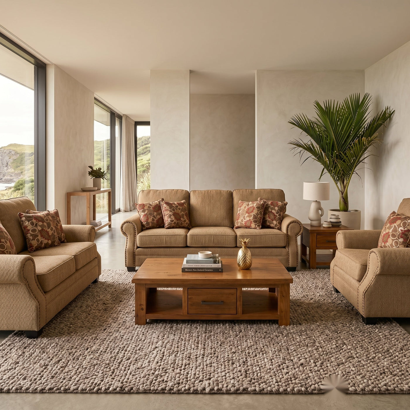 Atlantic 3 + 1 + 1 Lounge Suite | Furniture World NZ