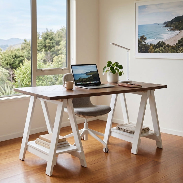 Zen Desk White | Furniture World NZ