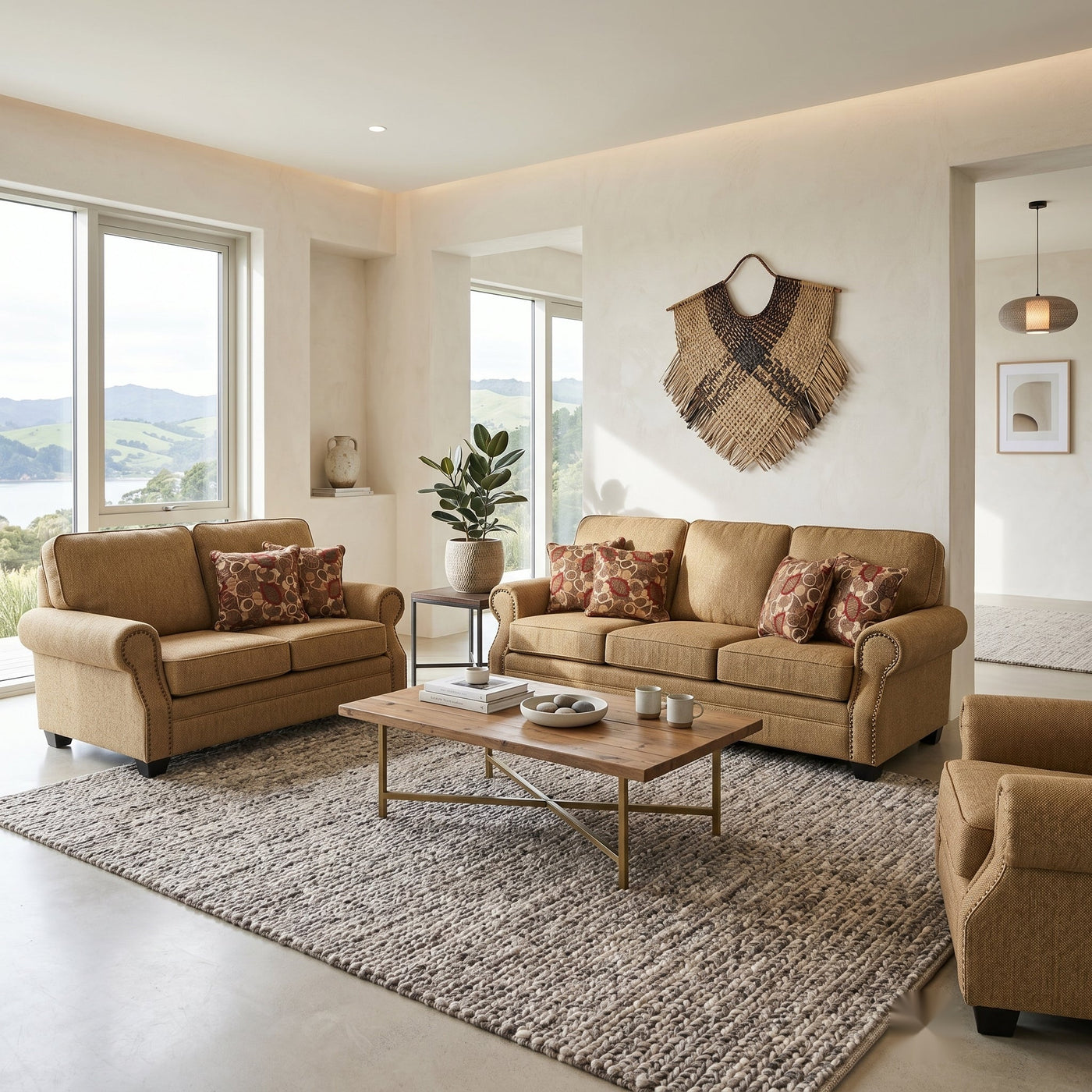 Atlantic 3 + 2 + 1 Lounge Suite | Furniture World NZ