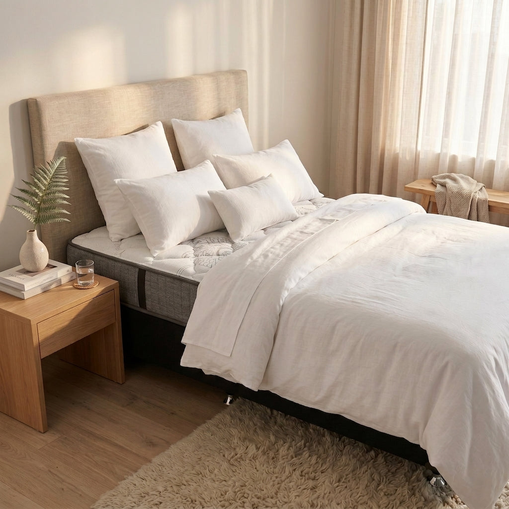 SleepMax Econ Mattress + NZ Made Eco Bed Base | Furniture World NZ